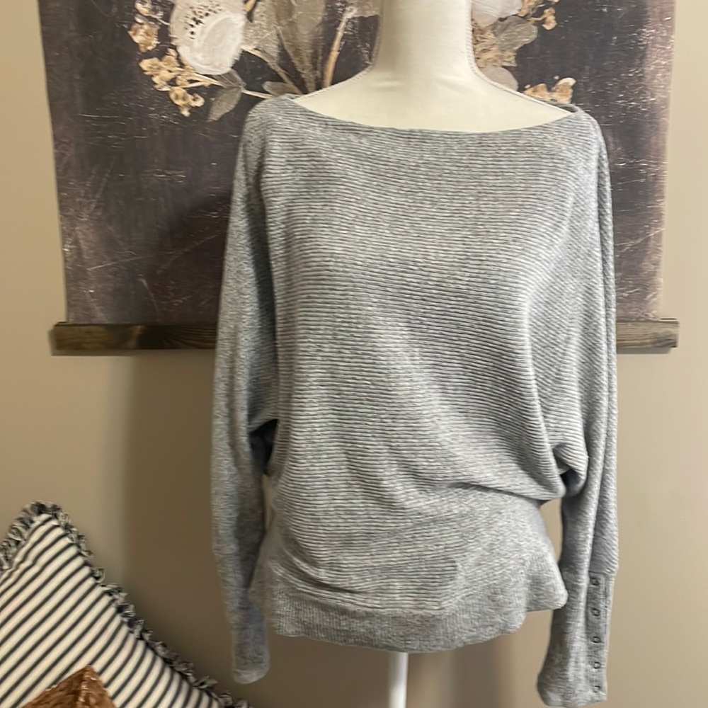 Evereve Knit Dolman Sleeve Boatneck Sweater